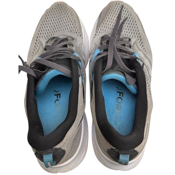 Saucony Ride 15 Mens Running Walking Shoes Gray Athletic Sneakers Sz 10 Comfort - Picture 6 of 16